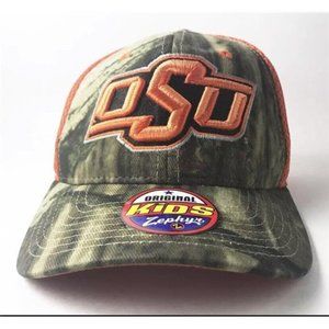 Zephyr Oklahoma State Terrain Kids Youth  Cap  Trucker Cap